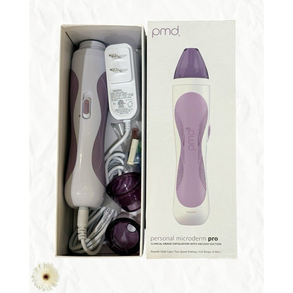 PMD Personal Microderm Pro At-Home Microdermabrasion Device - Purple/White